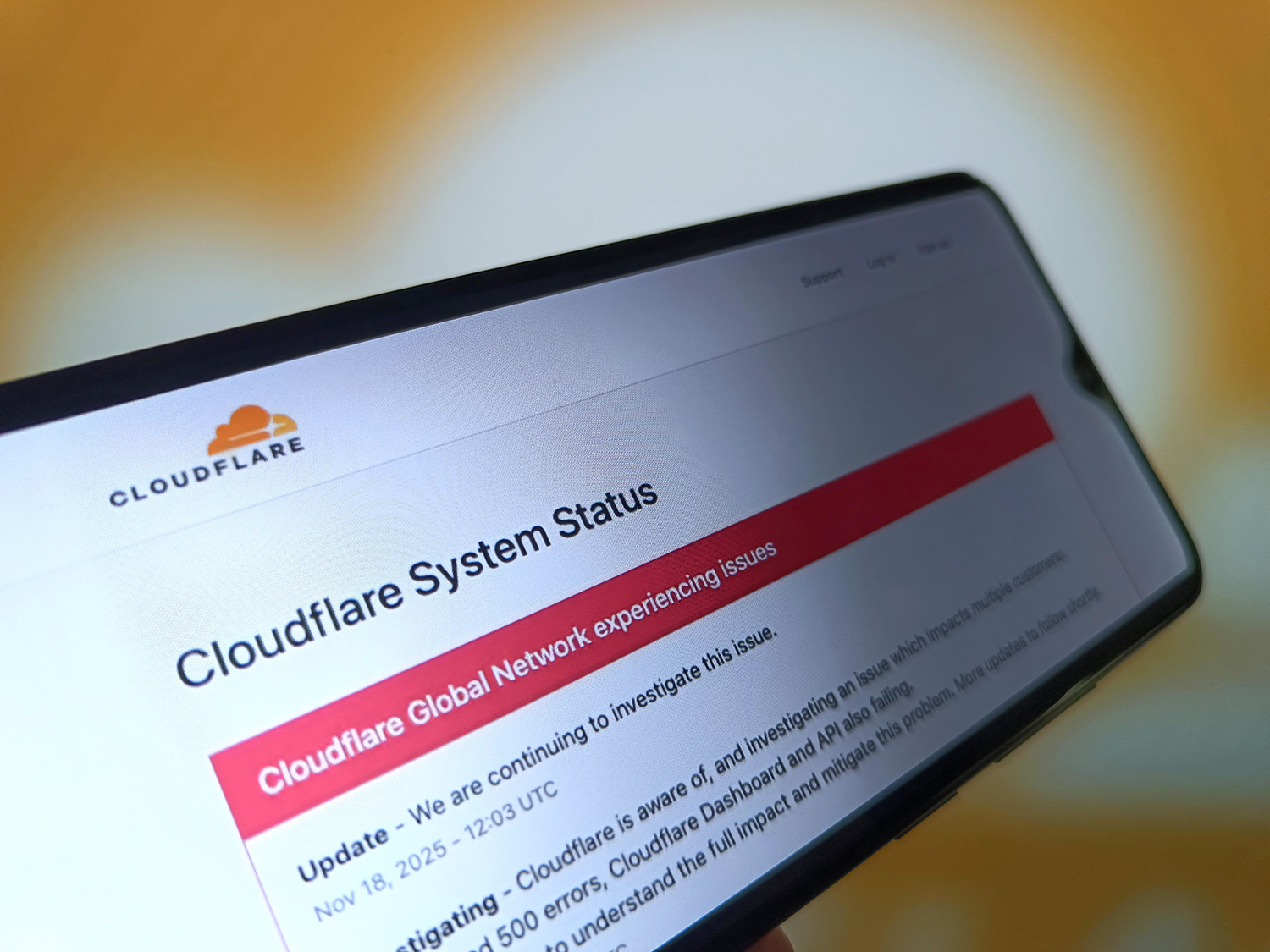 Cloudflare was the latest in a string of outages.