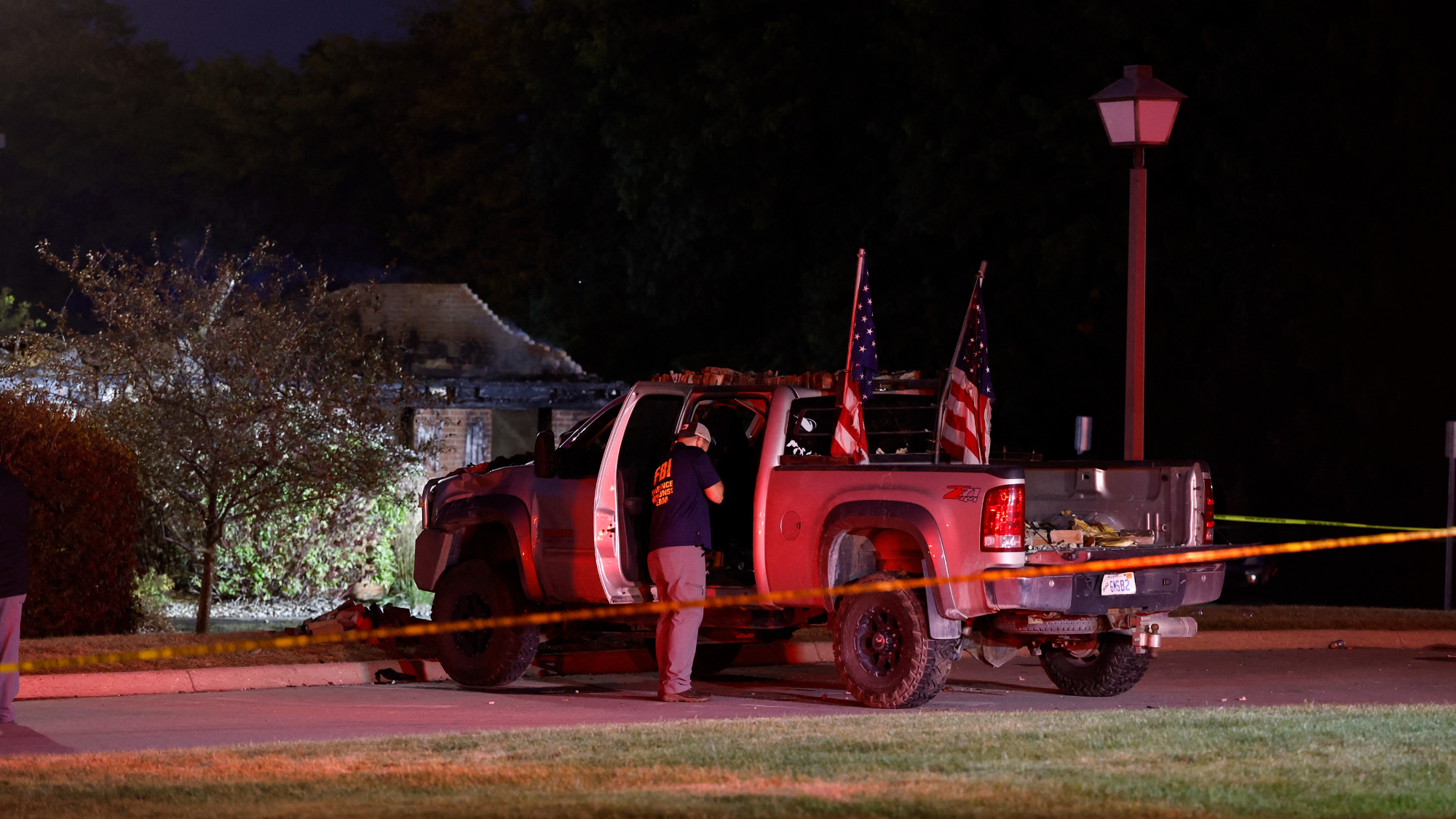 Pickup truck used in deadly attack on Mormon church in Michigan's Grand Blanc Township